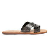 RASTEIRA TIRA ENTRELAÇADA GLITTER PRETA C 30014 0231 0001 ANACAPRI